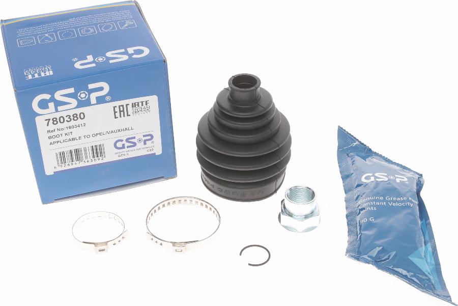 GSP 780380 - Fuelle, árbol de transmisión parts5.com