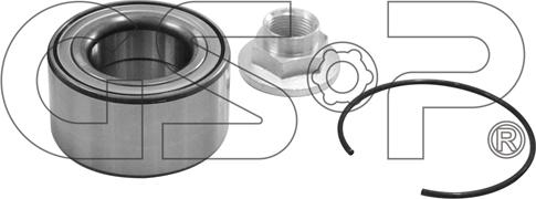 GSP GK6931 - Juego de cojinete de rueda parts5.com