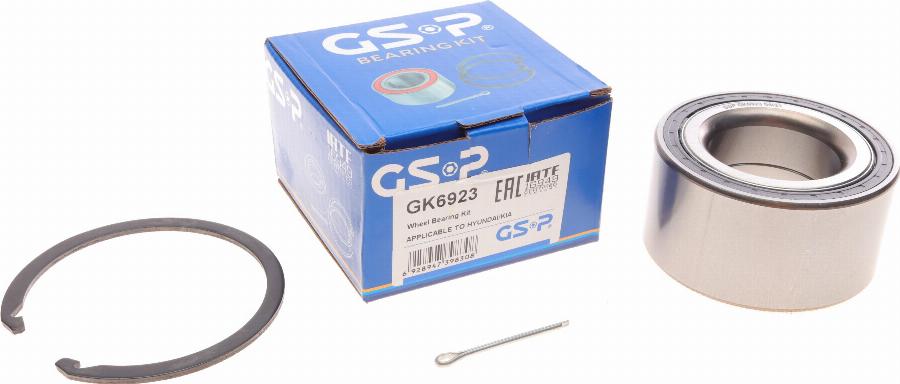 GSP GK6923 - Kerékcsapágy készlet parts5.com