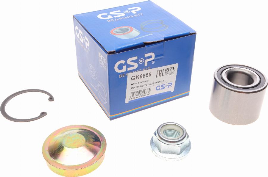 GSP GK6658 - Tekerlek yatağı seti parts5.com