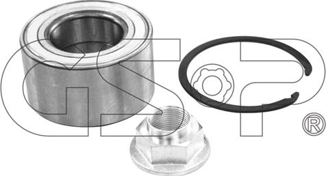 GSP GK6849 - Komplet kolesnega lezaja parts5.com