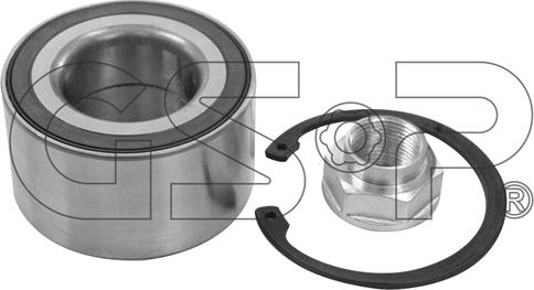 GSP GK6825 - Juego de cojinete de rueda parts5.com