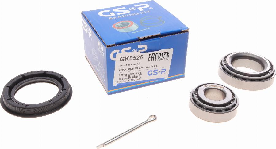 GSP GK0526 - Σετ ρουλεμάν τροχών parts5.com