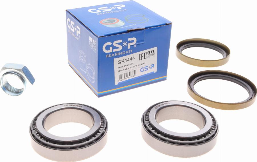 GSP GK1444 - Komplet ležaja točka parts5.com