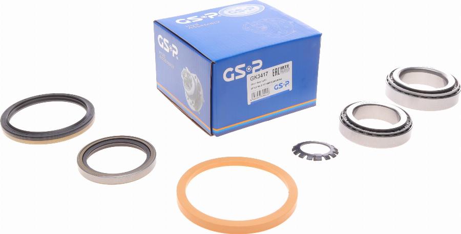 GSP GK3417 - Komplet ležaja točka parts5.com