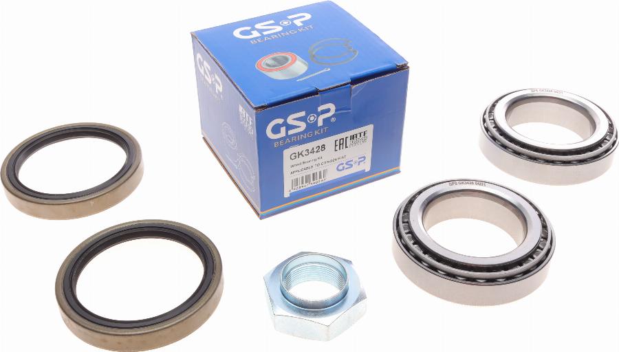 GSP GK3428 - Komplet kolesnega lezaja parts5.com