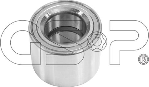 GSP GK3551 - Juego de cojinete de rueda parts5.com