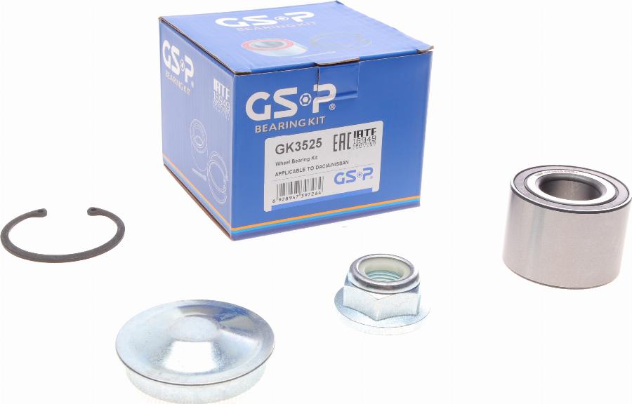 GSP GK3525 - Pyöränlaakerisarja parts5.com