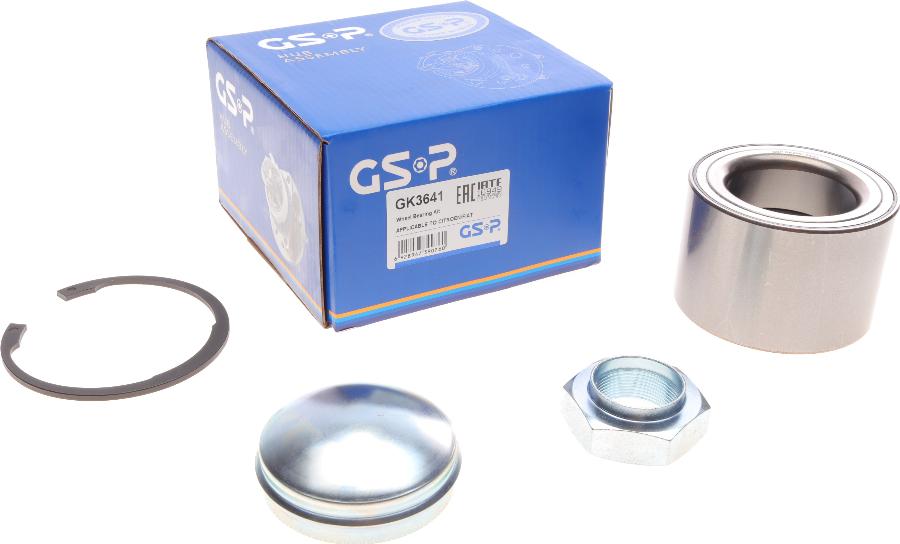 GSP GK3641 - Zestaw łożysk koła parts5.com