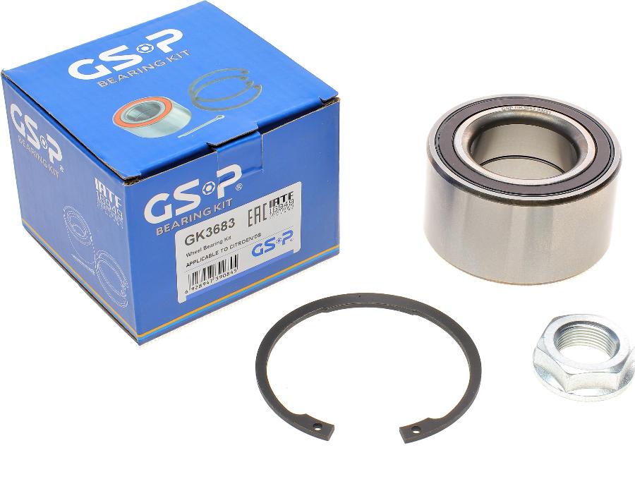 GSP GK3683 - Wheel hub, bearing Kit parts5.com