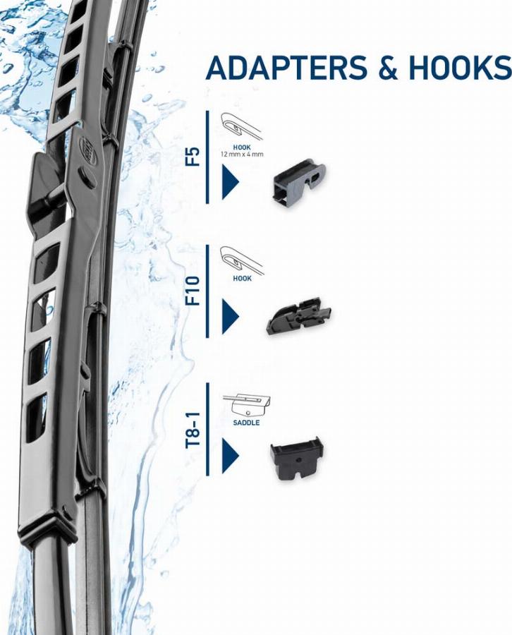 HELLA 9XW 184 107-261 - Silecek süpürgesi parts5.com