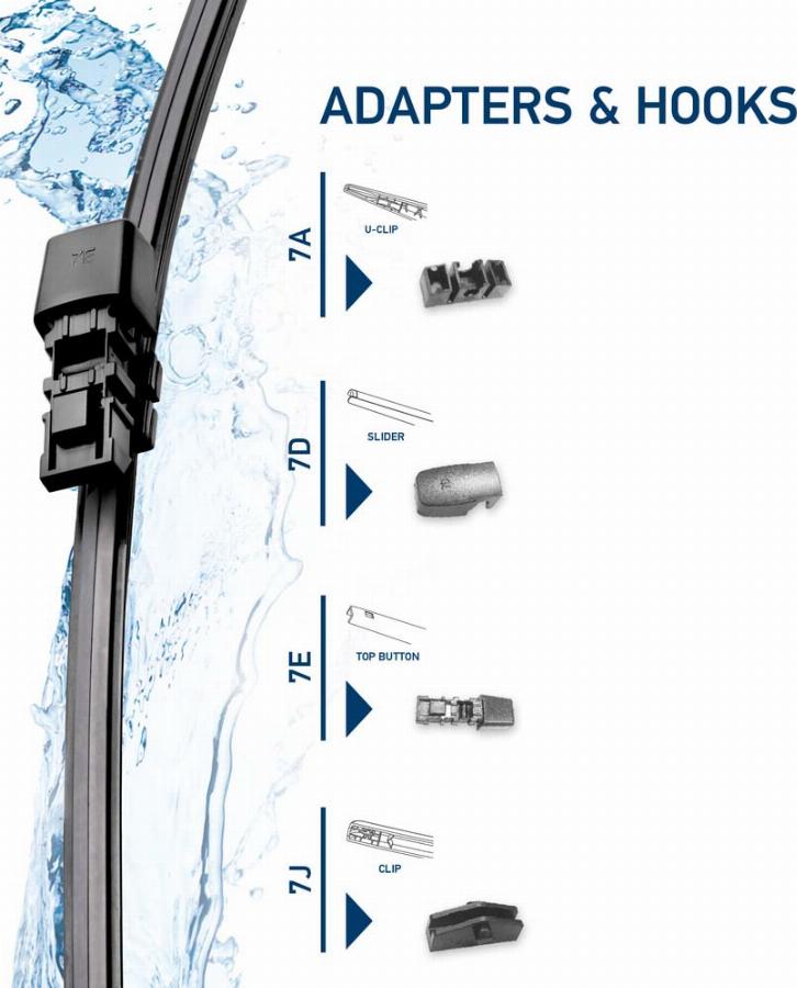 HELLA 9XW 358 179-161 - Wiper Blade parts5.com