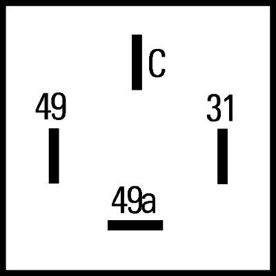 HELLA 4DW 009 492-011 - Centrale clignotante parts5.com