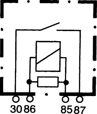 HELLA 4RA 007 793-031 - Реле, рабочий ток parts5.com