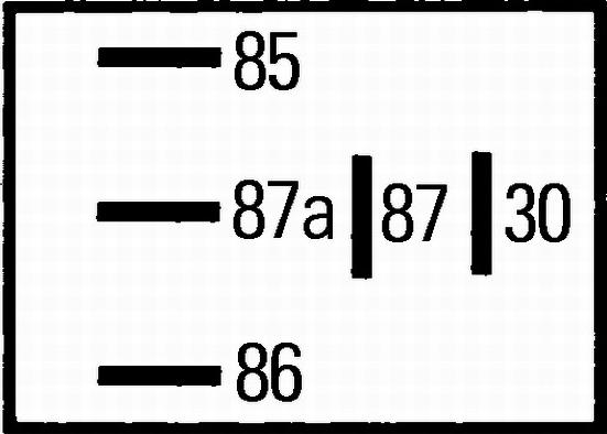 HELLA 4RD 965 453-041 - Röle, silme-yıkama aralığı parts5.com