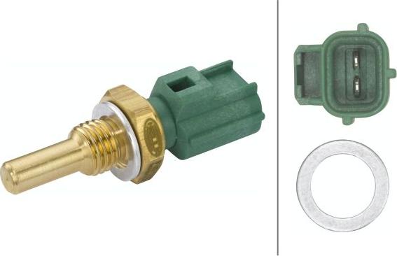 HELLA 6PT 009 107-481 - Sensor, Kühlmitteltemperatur parts5.com