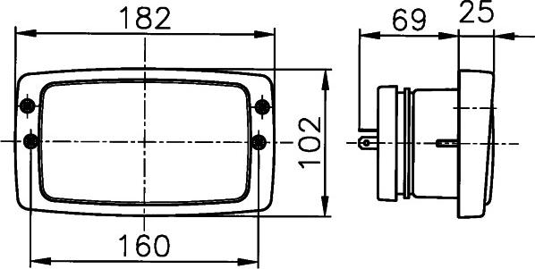 HELLA 1AB 006 213-001 - Hauptscheinwerfer parts5.com