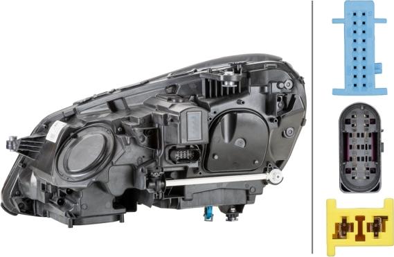 HELLA 1EX 011 066-681 - Projecteur principal parts5.com