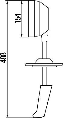 HELLA 1H5 998 502-051 - Arama farı parts5.com