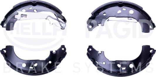 HELLA 8DB 355 003-051 - Fren pabuç takımı parts5.com