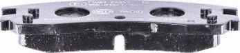 HELLA 8DB 355 016-961 - Brake Pad Set, disc brake parts5.com