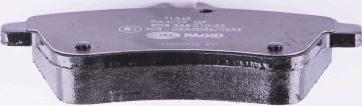 HELLA 8DB 355 010-331 - Brake Pad Set, disc brake parts5.com