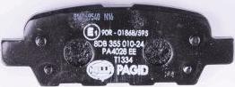 HELLA 8DB 355 010-241 - Brake Pad Set, disc brake parts5.com