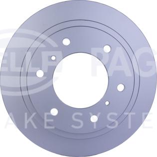 HELLA 8DD 355 118-651 - Brake Disc parts5.com