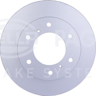 HELLA 8DD 355 118-631 - Тормозной диск parts5.com