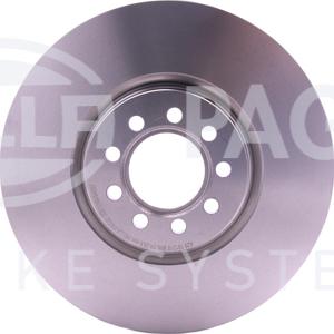 HELLA 8DD 355 117-461 - Спирачен диск parts5.com