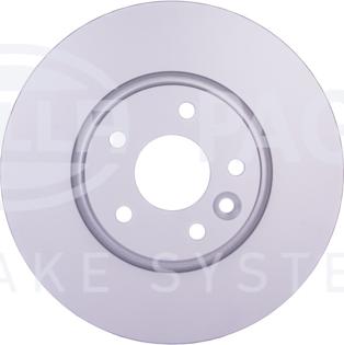 HELLA 8DD 355 129-161 - Brake Disc parts5.com