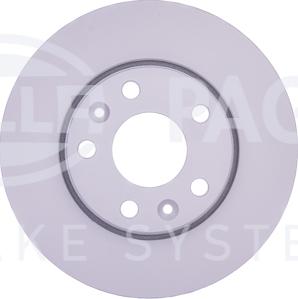 HELLA 8DD 355 129-121 - Tarcza hamulcowa parts5.com