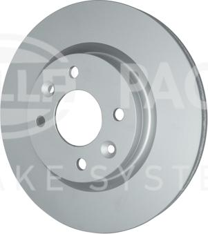 HELLA 8DD 355 126-531 - Brake Disc parts5.com