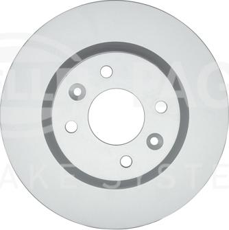 HELLA 8DD 355 126-531 - Féktárcsa parts5.com