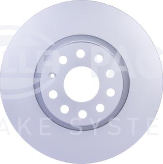 HELLA 8DD 355 127-971 - Спирачен диск parts5.com