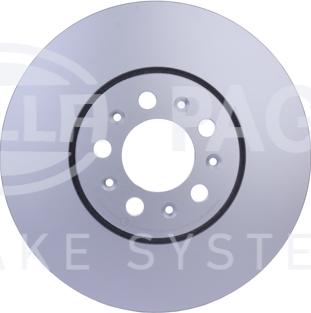 HELLA 8DD 355 127-581 - Brake Disc parts5.com