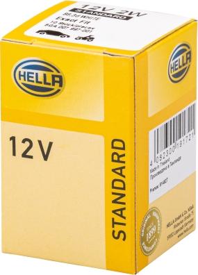 HELLA 8GA 007 997-001 - Izzó, műszerfal-világítás parts5.com