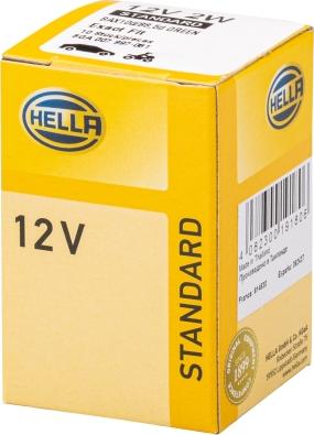 HELLA 8GA 007 997-081 - Izzó, műszerfal-világítás parts5.com