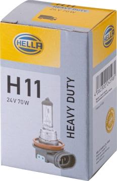 HELLA 8GH 008 358-241 - Żarówka, reflektor przeciwmgłowy parts5.com