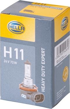 HELLA 8GH 008 358-251 - Žárovka mlhového světlometu parts5.com