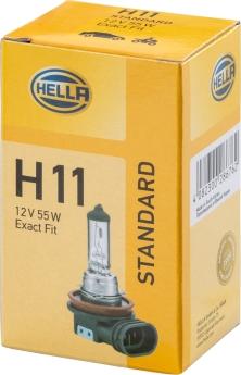 HELLA 8GH178555111 - Sijalica, far za dugo svetlo parts5.com