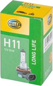 HELLA 8GH223498-351 - Крушка с нагреваема жичка, фар за дълги светлини parts5.com