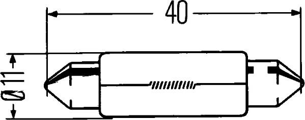 HELLA 8GM 002 091-131 - Izzó, villogó parts5.com