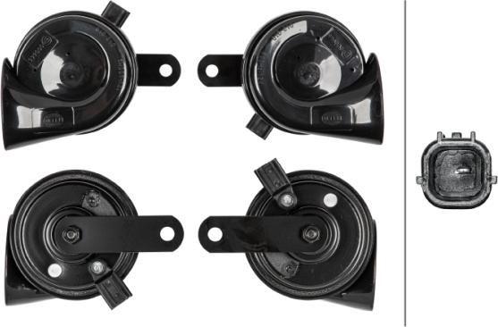 HELLA 3FH 012 010-121 - Claxon parts5.com