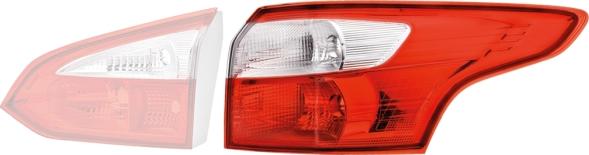 HELLA 2VA 354 995-121 - Combination Rearlight parts5.com