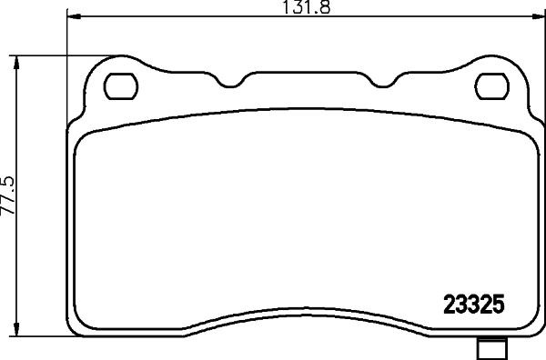 HELLA PAGID 8DB 355 014-451 - Σετ τακάκια, δισκόφρενα parts5.com