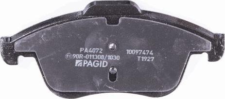 HELLA PAGID 8DB 355 015-041 - Piduriklotsi komplekt,ketaspidur parts5.com