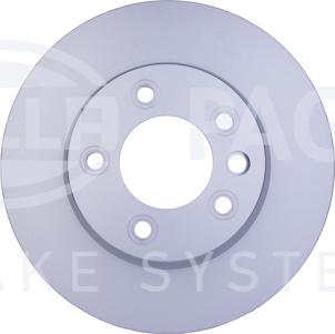 HELLA PAGID 8DD 355 109-741 - Disco de freno parts5.com