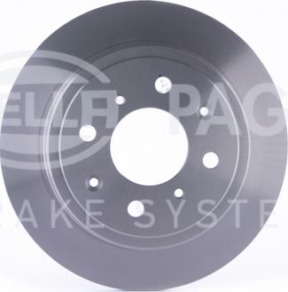 HELLA PAGID 8DD 355 104-951 - Disco de freno parts5.com