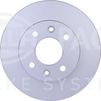 HELLA PAGID 8DD 355 101-261 - Brake Disc parts5.com